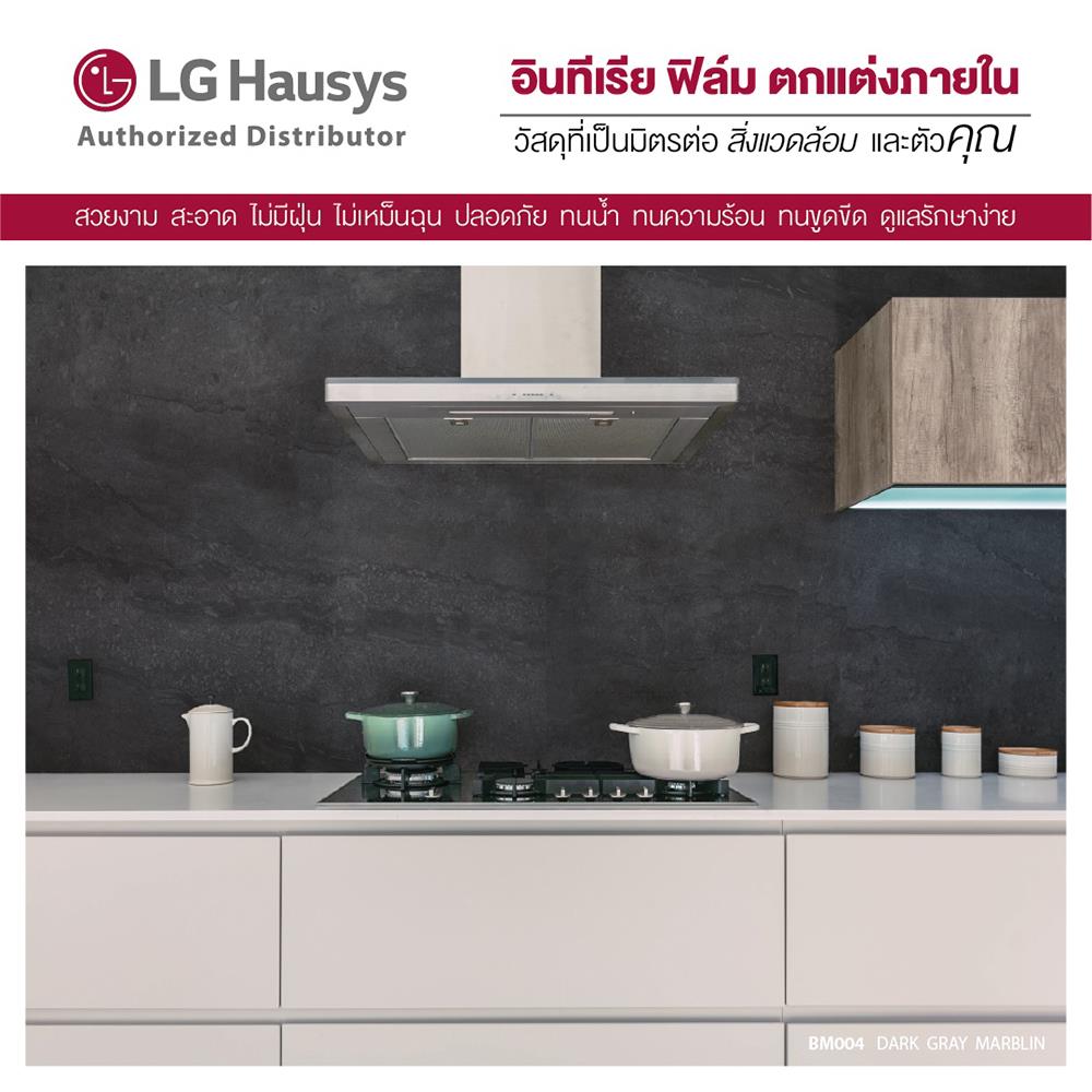 วอลล์สติ๊กเกอร์ LX HAUSYS BM004 1.22x2 ม. สีเทาเข้ม
