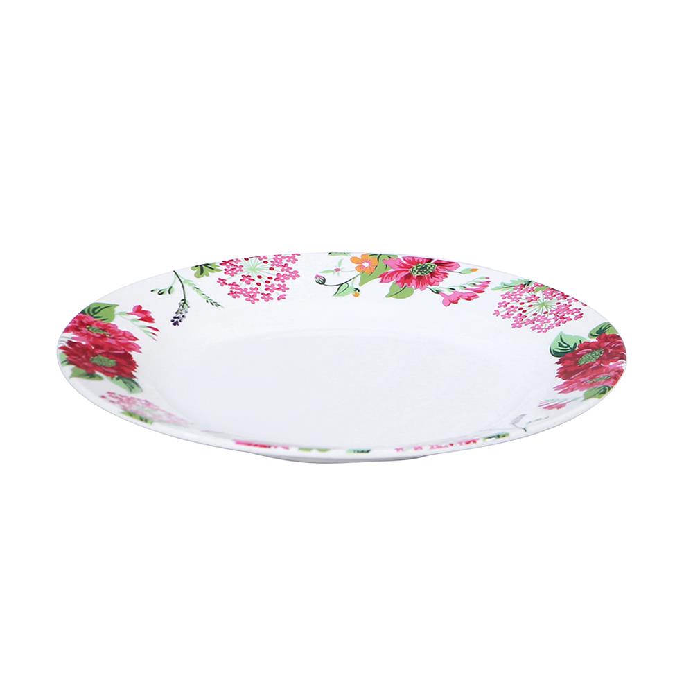 จานเมลามีนตื้น 8" BEST BUY FRESH FLOWER