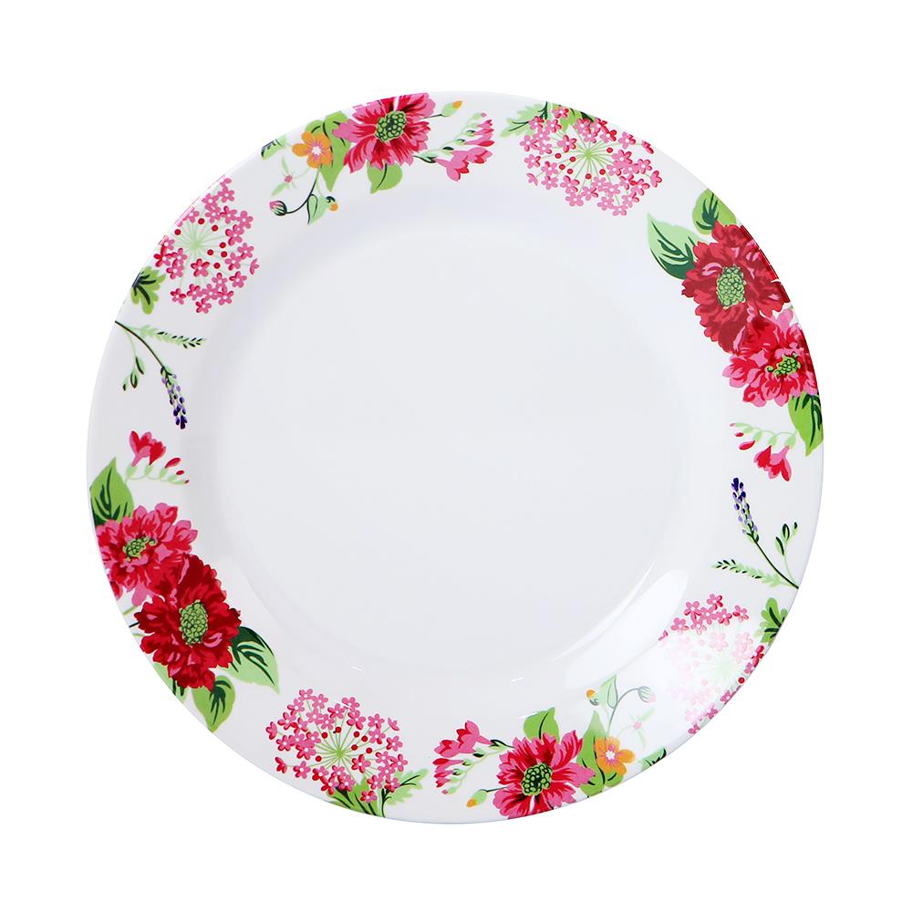 จานเมลามีนตื้น 8" BEST BUY FRESH FLOWER