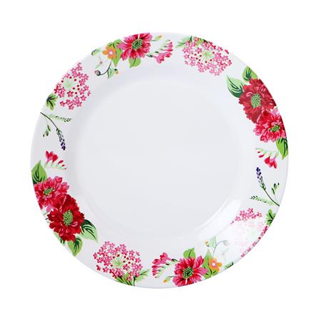 จานเมลามีนตื้น 8