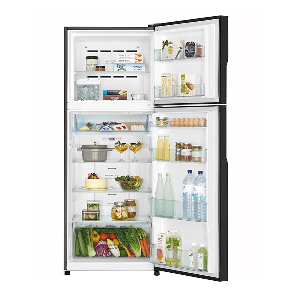 ตู้เย็น 2 ประตู HITACHI RVGX400PF-1MIR 14.4 คิว กระจกเงา อินเวอร์เตอร์