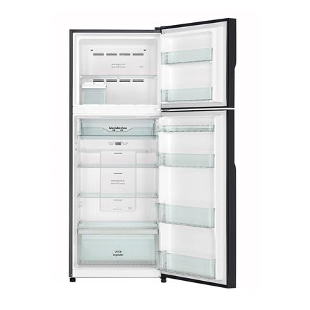 ตู้เย็น 2 ประตู HITACHI RVGX400PF-1GBK 14.4 คิว กระจกดำ อินเวอร์เตอร์_1