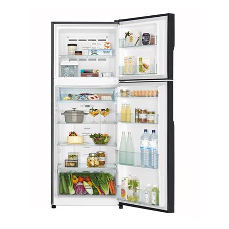 ตู้เย็น 2 ประตู HITACHI RVGX400PF-1GBK 14.4 คิว กระจกดำ อินเวอร์เตอร์_2