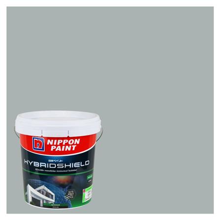 สีน้ำทาภายใน NIPPON PAINT HYBRIDSHIELD สี WEATHERBELL #NPN1993P กึ่งเงา 2.5 แกลลอน_0