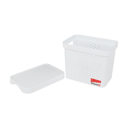 กล่องฝาปิด STACKO BALM M 22x31.6x25 ซม. สีขาว_2