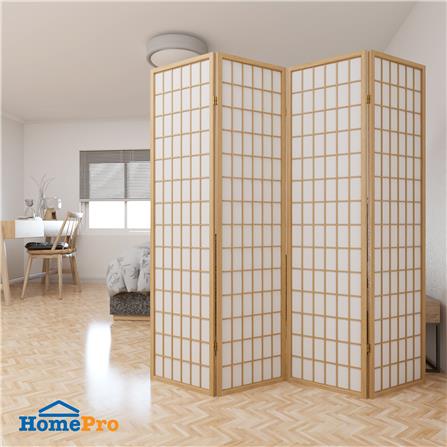 ฉากกั้น 4 บานพับ FURDINI 20850N-4 สีบีช_4