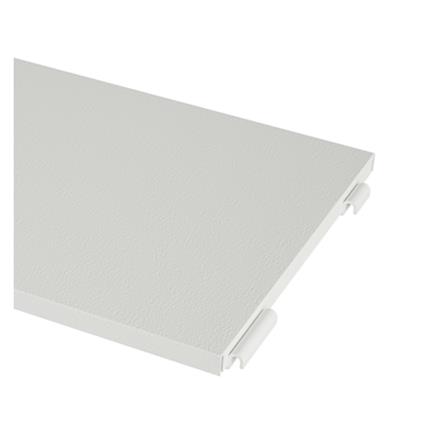 แผ่นชั้นเหล็กเรียบ STACKO COZI 60X30X1.8 ซม. สีขาว_1