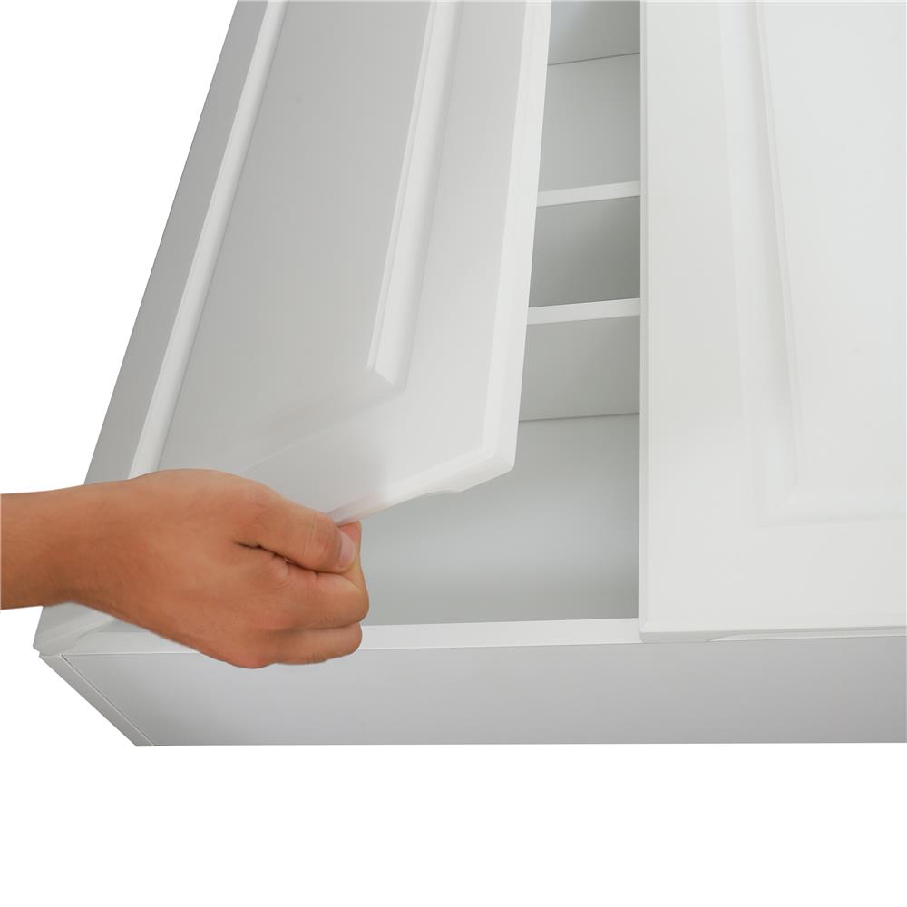 ตู้เก็บของบานคู่-ลูกฟัก MOYA CAB-002-WH 70 ซม.