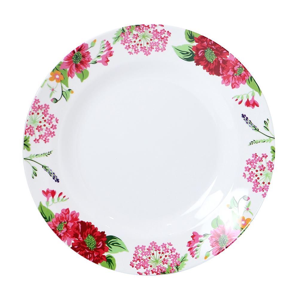 จานเมลามีนตื้น 9" BEST BUY FRESH FLOWER