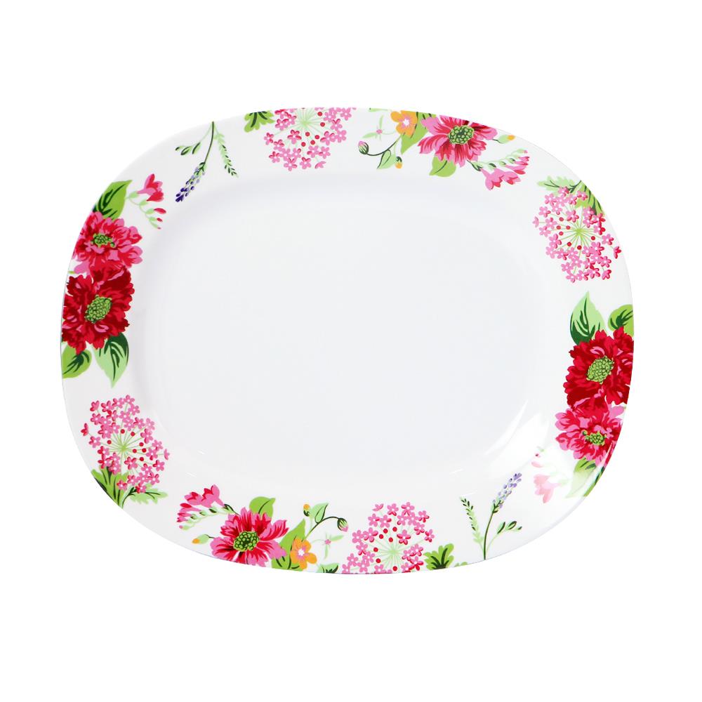 จานเมลามีนเปล  10" BEST BUY FRESH FLOWER