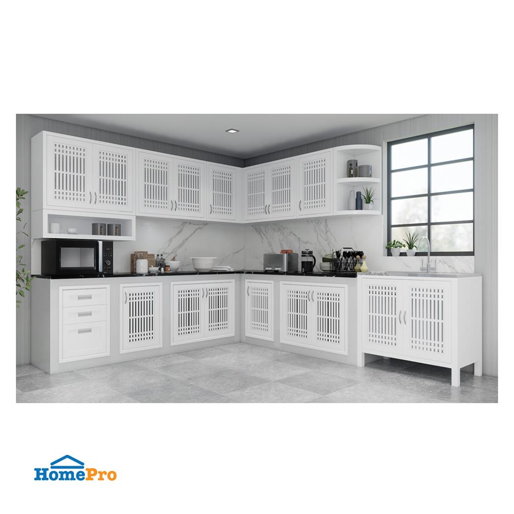 ตู้ตั้งพื้น CABIN GROOVE-ECO 1หลุม 1ที่พัก สีขาว