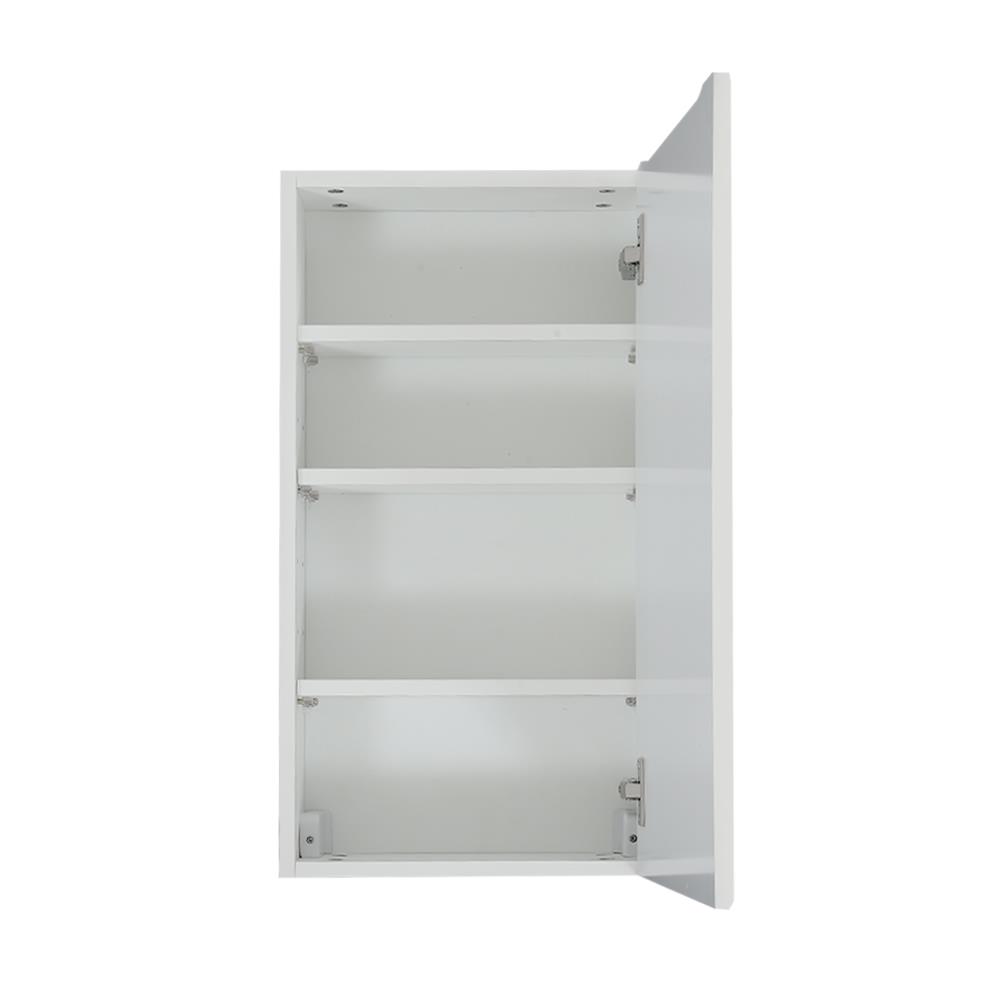 ตู้เก็บของบานเดี่ยว-ลูกฟัก MOYA CAB-001-WH 35 ซม.