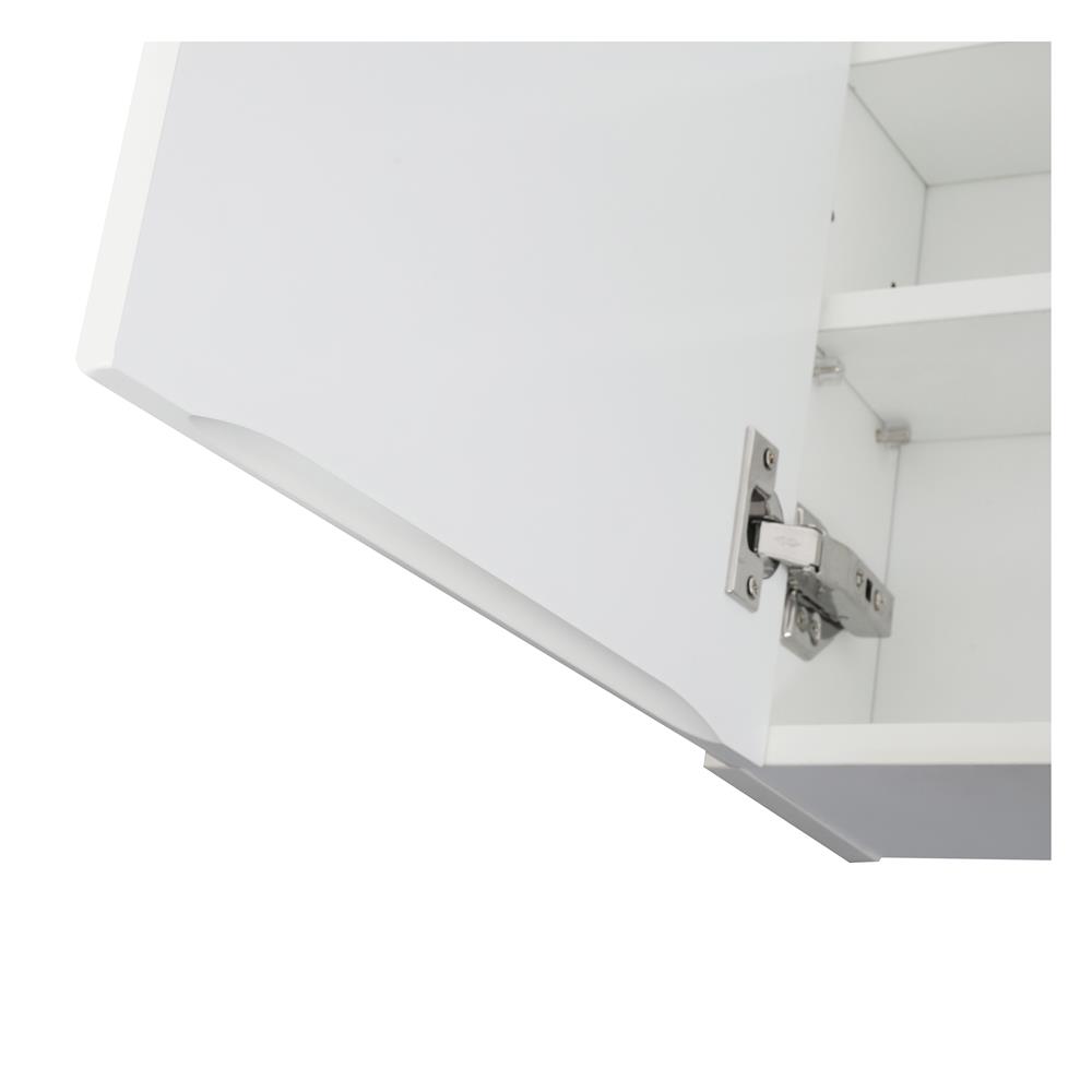 ตู้เก็บของบานเดี่ยว-ลูกฟัก MOYA CAB-001-WH 35 ซม.