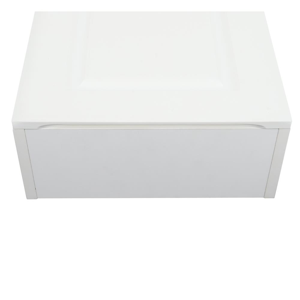 ตู้เก็บของบานเดี่ยว-ลูกฟัก MOYA CAB-001-WH 35 ซม.