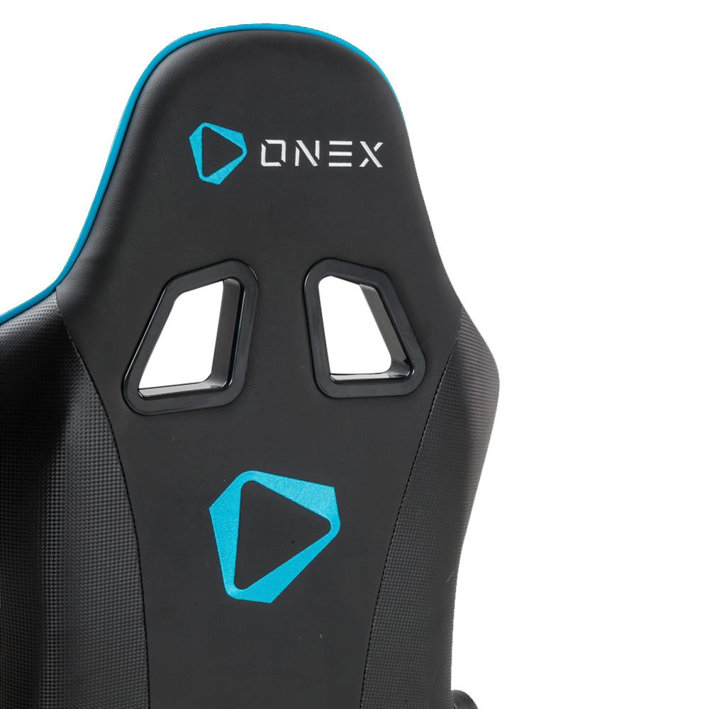 D.I.Y เก้าอี้เกมมิ่ง ONE-X GX3 สีดำ/ฟ้า