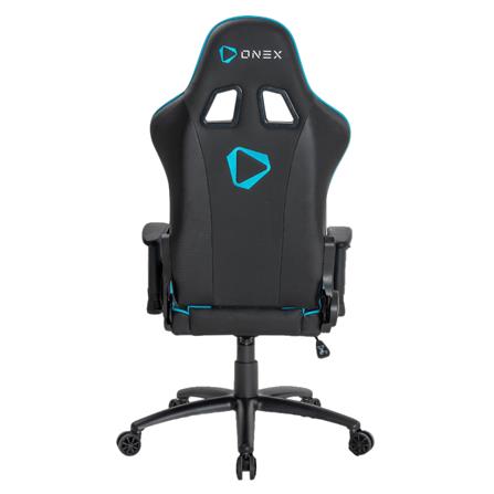 D.I.Y เก้าอี้เกมมิ่ง ONE-X GX3 สีดำ/ฟ้า_5
