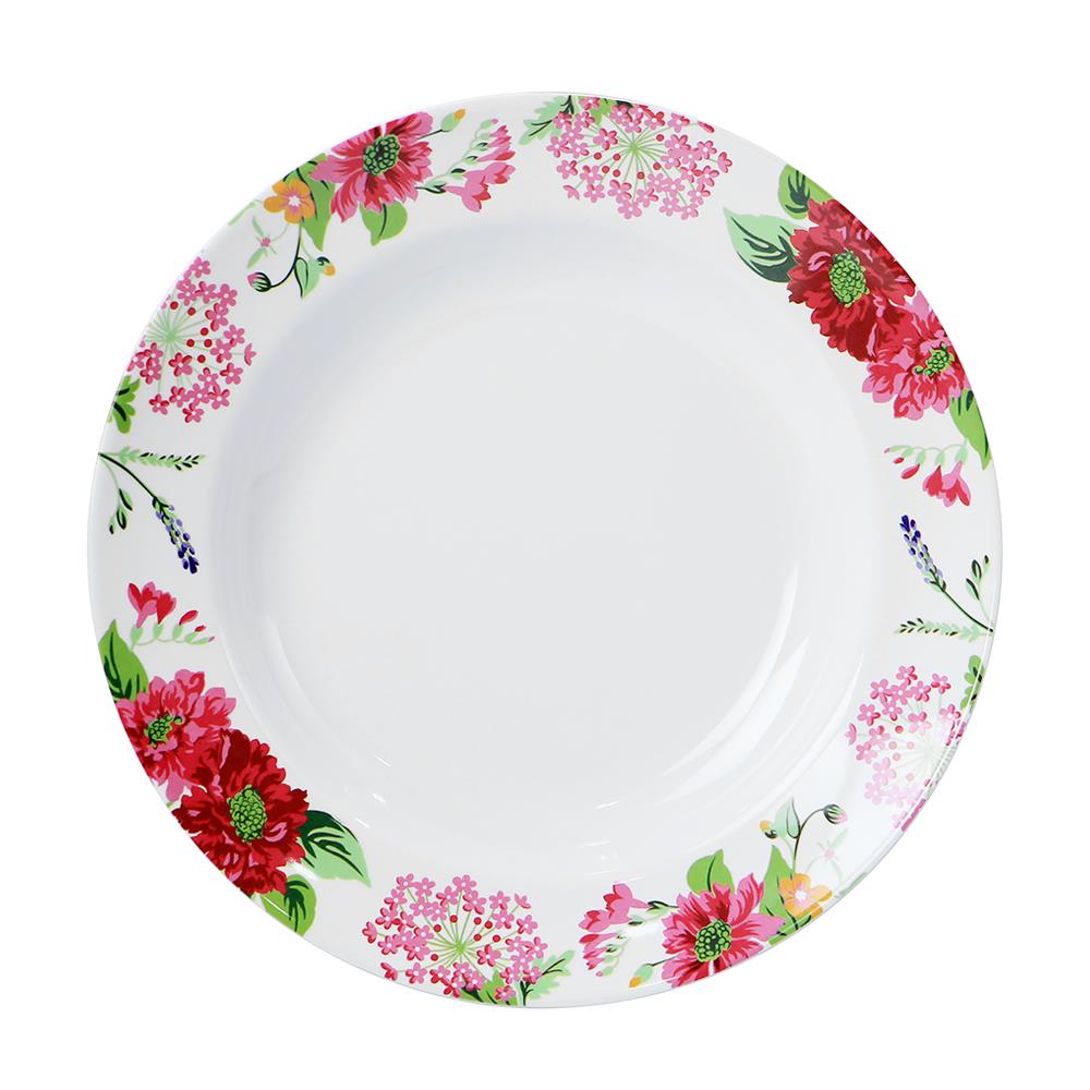 จานเมลามีนลึก 9" BEST BUY FRESH FLOWER