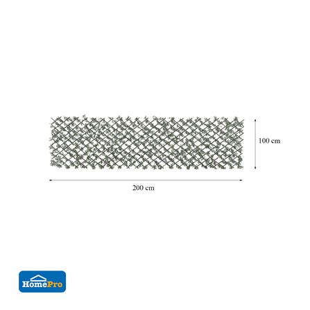 รั้วไม้อเนกประสงค์ ยืด-หด ME LIVING HASH 200X100 ซม._9