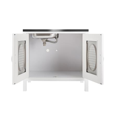 ตู้ตั้งพื้น CABIN LILY-ECO 1หลุม 1ที่พัก 90 ซม. สีครีม_1