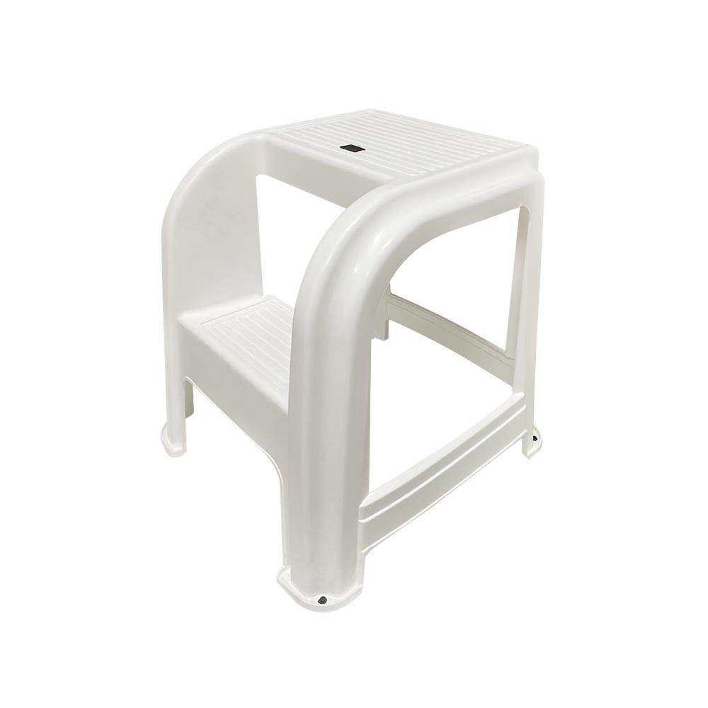 บันไดทางเดียว 2 ขั้น MATALL สีขาว