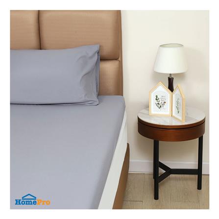 ชุดผ้าปูที่นอน TOPPER 3.5 ฟุต 2 ชิ้น HOME LIVING STYLE TWIN สีเทา_1