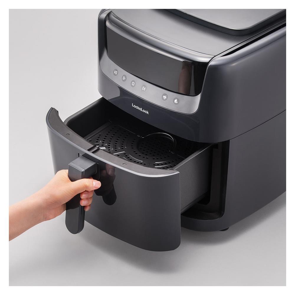 หม้อทอด LOCKNLOCK EJF881GRY 7 ลิตร สีเทา