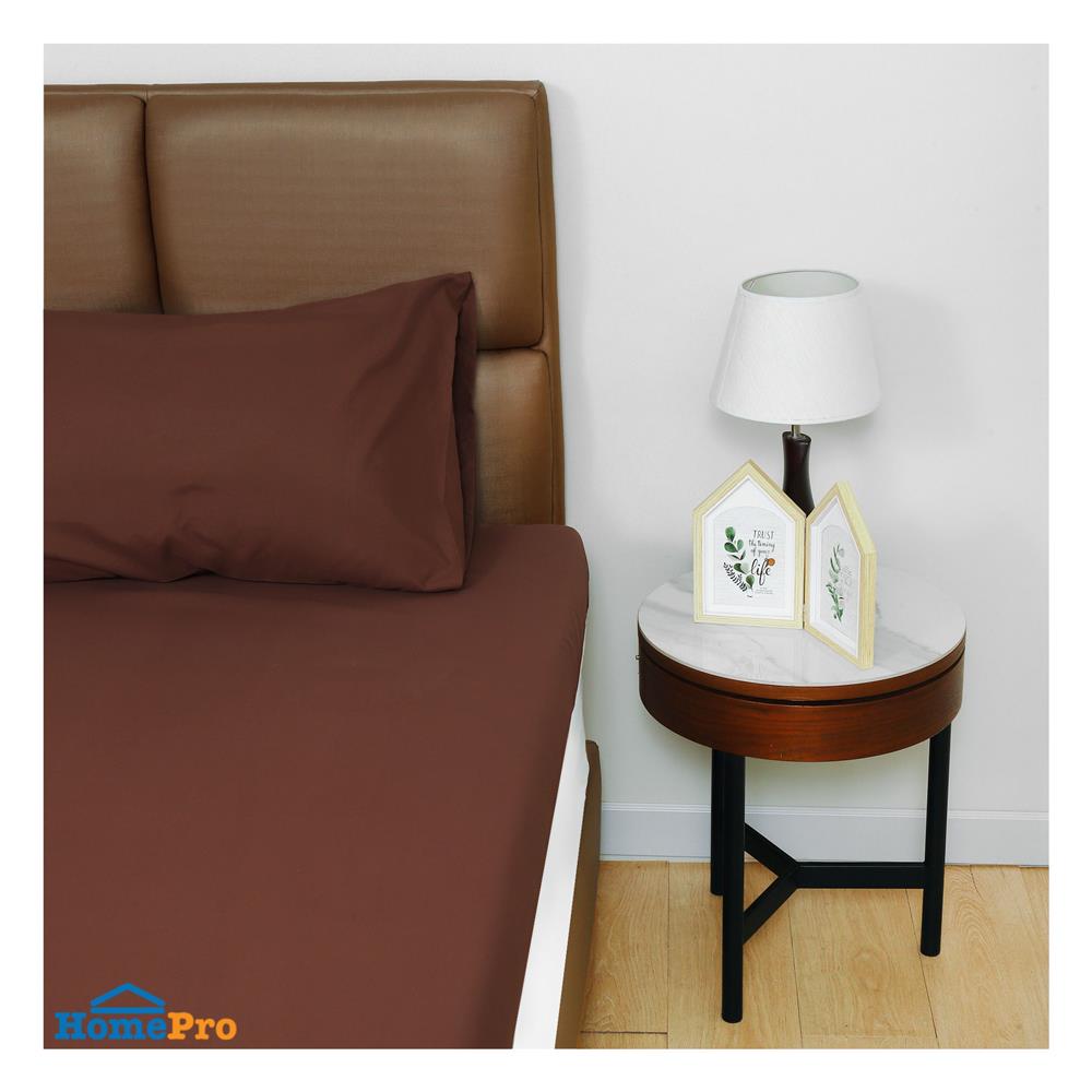 ชุดผ้าปูที่นอน TOPPER 3.5 ฟุต 2 ชิ้น HOME LIVING STYLE TWIN สีน้ำตาล
