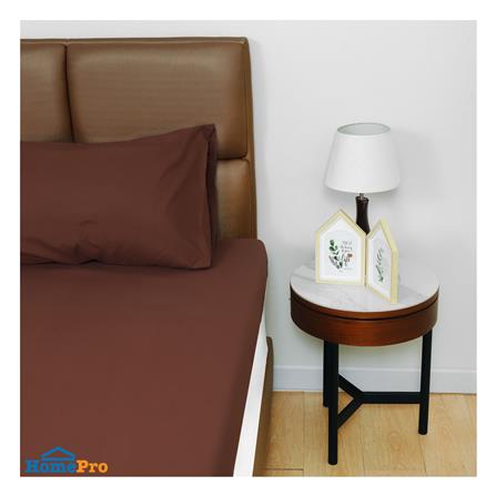 ชุดผ้าปูที่นอน TOPPER 3.5 ฟุต 2 ชิ้น HOME LIVING STYLE TWIN สีน้ำตาล_1