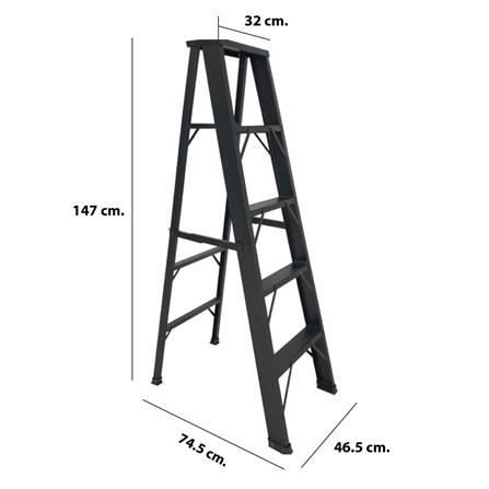 บันไดทรง A LEOPRO LP07144 5 ขั้น_3