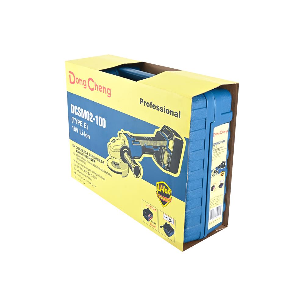เครื่องเจียรไร้สาย DONGCHENG DCSM02-100 (Type E) 18 โวลต์