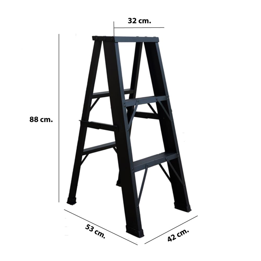 บันไดทรง A LEOPRO LP07142 3 ขั้น