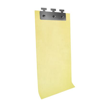 ม่านริ้วพลาสติก PVC MPI 2.5 ม. สีเหลือง_1