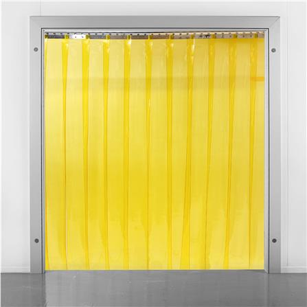 ม่านริ้วพลาสติก PVC MPI 2.5 ม. สีเหลือง_2