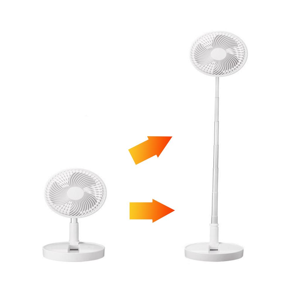 พัดลมพกพา 8 นิ้ว G.M.S LFN-200 สีขาว