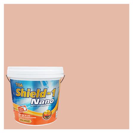 สีน้ำทาภายใน TOA SHIELD-1 NANO #8618 สี WASAGA BEACH กึ่งเงา 2.5 แกลลอน