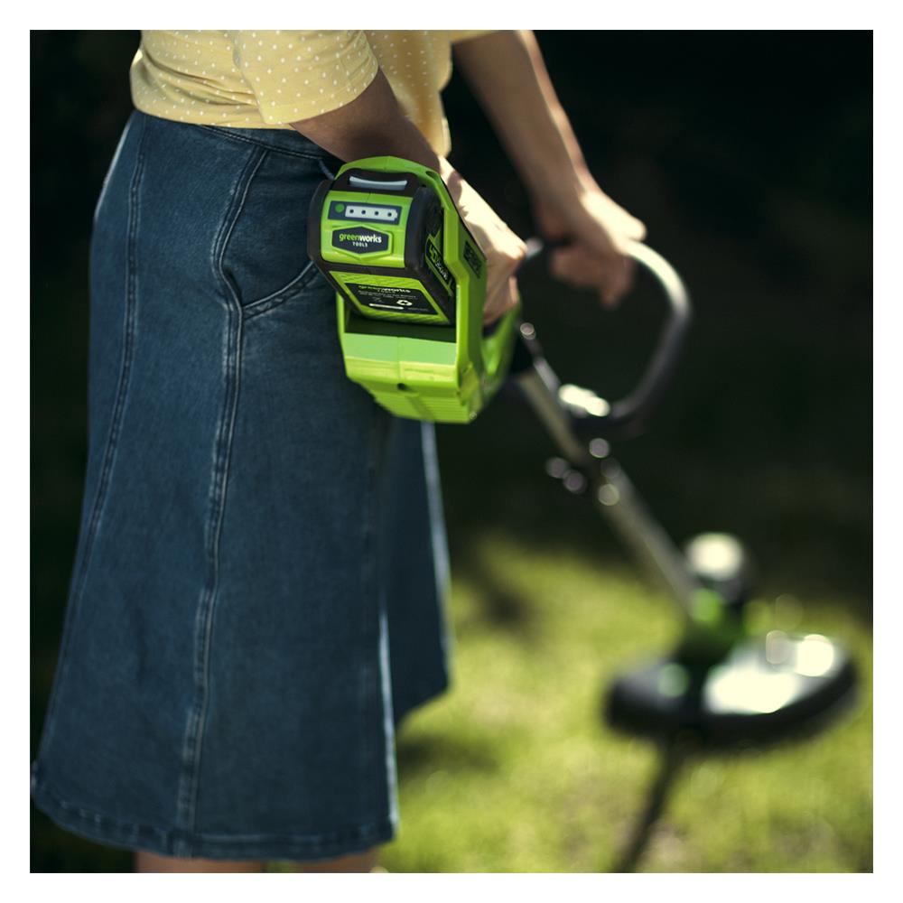 เครื่องตัดหญ้าไร้สาย (พร้อมแบตเตอรี่) GREENWORKS GWS0021 40 โวลต์