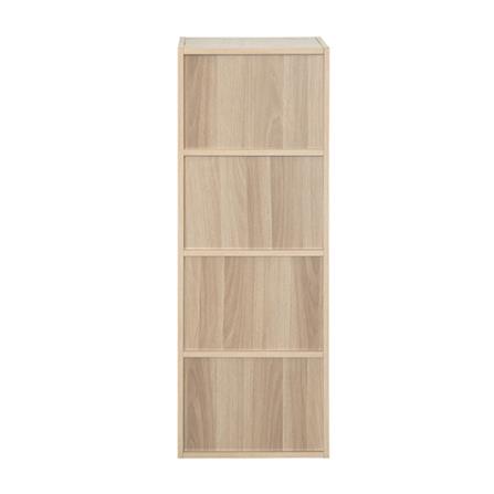 ตู้เตี้ยบานโล่ง 4 ช่อง FURDINI FINN 40 ซม. สีไวท์โอ๊ค_3