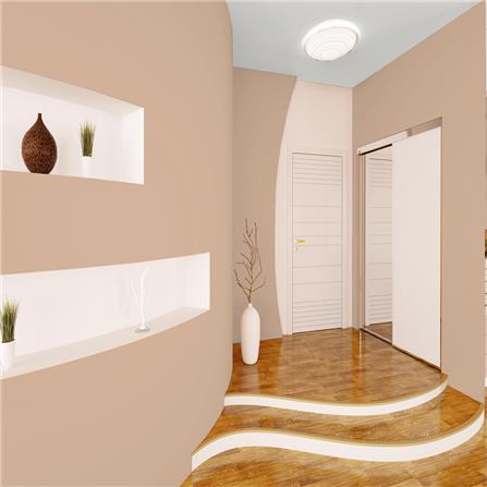 สีน้ำทาภายใน TOA SHIELD-1 NANO #8602 สี FACE OF INNOCENCE กึ่งเงา 2.5 แกลลอน_2