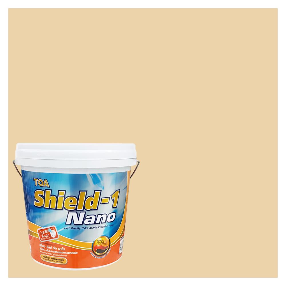 สีน้ำทาภายใน TOA SHIELD-1 NANO #8522 สี SKIN LIGHT กึ่งเงา 2.5 แกลลอน