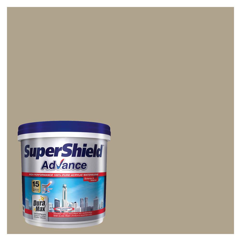 สีน้ำทาภายนอก TOA SUPERSHIELD ADVANCE #8496 สี WESTOVER HILLS กึ่งเงา 9 ลิตร