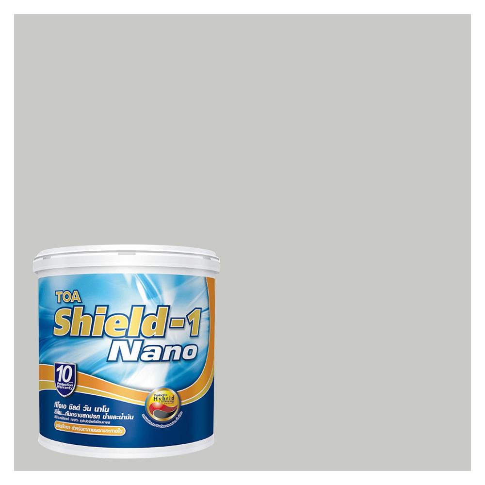 สีน้ำทาภายนอก TOA SHIELD-1 8307 สี FADING FOG กึ่งเงา 2.5 แกลลอน