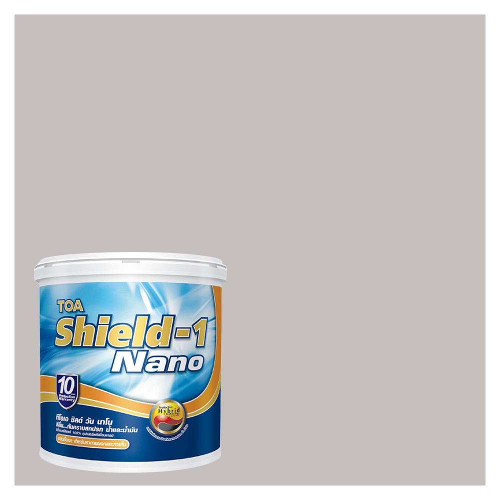 สีน้ำทาภายนอก TOA SHIELD-1 8290 สี PRAIRIE SMOKE กึ่งเงา 2.5 แกลลอน