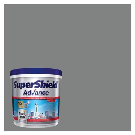 สีน้ำทาภายนอก TOA SUPERSHIELD ADVANCE 8304 สี GREY MATTERS กึ่งเงา 9 ลิตร