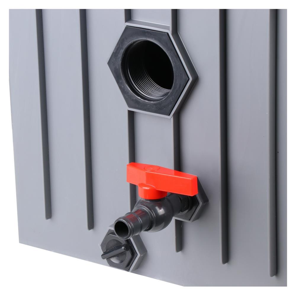 ถังดักไขมัน DEXZON PP 30 ลิตร สีเทา