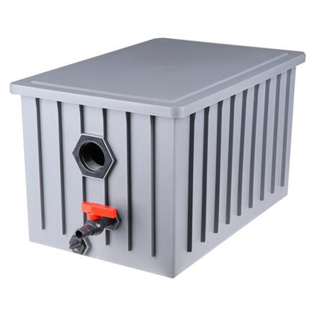 ถังดักไขมัน DEXZON PP 30 ลิตร สีเทา