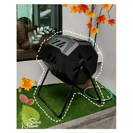 ถังหมักปุ๋ย 2 หลุม คืนดี 160 ลิตร สีดำ_1