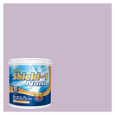 สีน้ำทาภายนอก TOA SHIELD-1 7145 สี WISTERIA WISH กึ่งเงา 2.5 แกลลอน_0