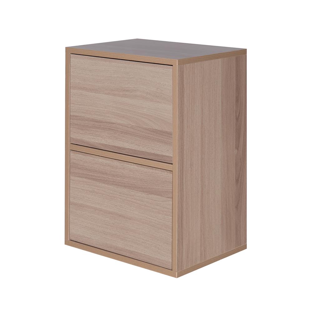 ตู้เตี้ยบานเปิด 2 บาน FURDINI FINN 40 ซม. สีไวท์โอ๊ค_1