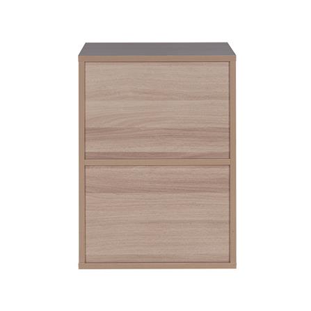 ตู้เตี้ยบานเปิด 2 บาน FURDINI FINN 40 ซม. สีไวท์โอ๊ค_6