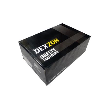 รองเท้านิรภัยผ้า พื้น PU DEXZON LJ-2066 เบอร์ 41 สีดำ_1